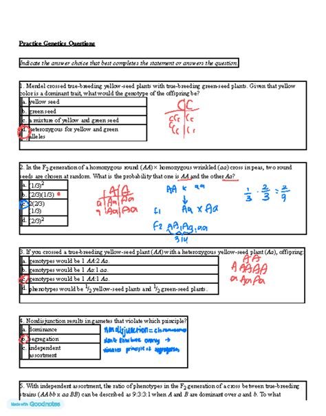 Image result for USMLE Genetics Questions