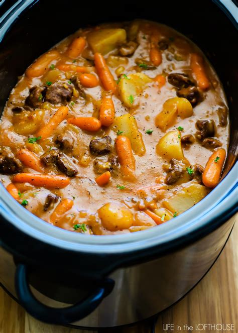 Easiest Way to Make Beef Stew Ingredients Crock Pot