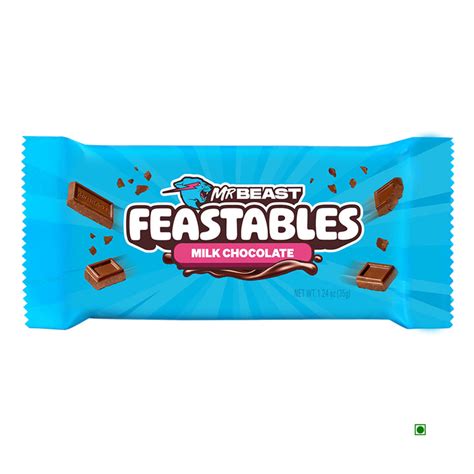 Mr.Beast Feastables Milk Chocolate 35g – Cococart India