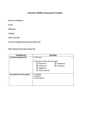 Fillable Online toobigtoignore Too Big To Ignore Economic Viability ...