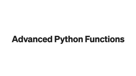 Python Advanced Class Tutorial 的图像结果