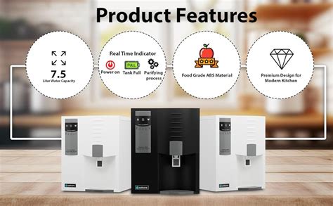 AXICERA Water Purifier Ultra + 60 Nanofiltration (NF + UV Technology ...