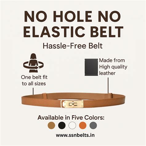 Belts that matters!