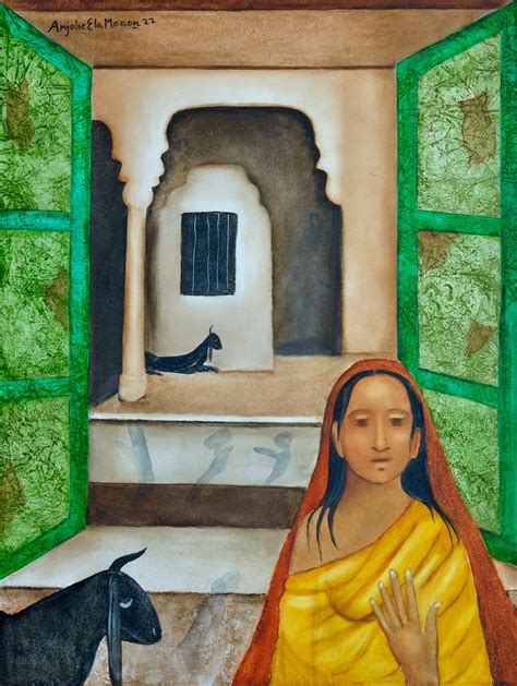 Anjolie Ela Menon’s new exhibition revisits imagery from her earlier ...