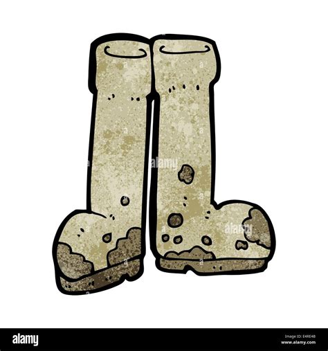cartoon muddy boots Stock Vector Image & Art - Alamy