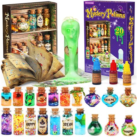 Decohome Mystery Potions Kit For Kids 20 Magic Mix Wizard | Desertcart ...