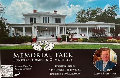 Lunch and Learn Pre-Need Information , Memorial Park Braselton Funeral ...
