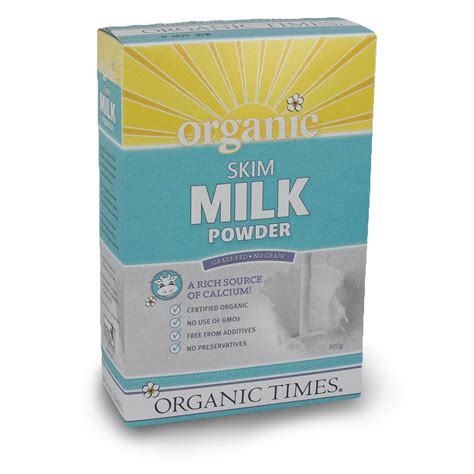Skim Milk Powder - Organic Times | Chocolate » Cookies » Ingredients