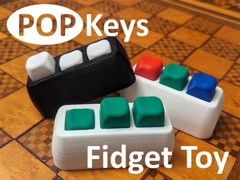 PopKeys - The Triple Toggle Fidget Toy by Ben Brandt | Download free ...