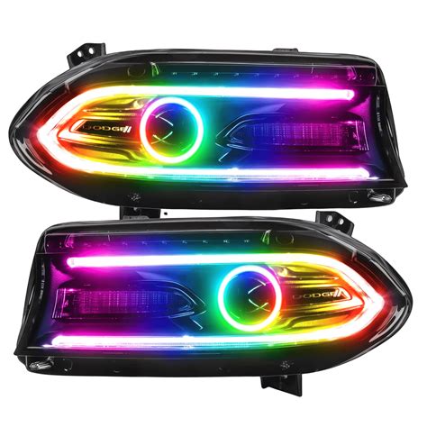 Multicolor Prebuilt Headlights