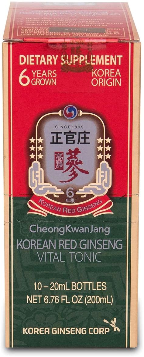 CheongKwanJang [Korean Red Ginseng Vital Tonic Value India | Ubuy