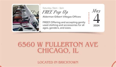 FREE Gently Used Clothing and Accessory Pop-up Boutique, Alderman ...