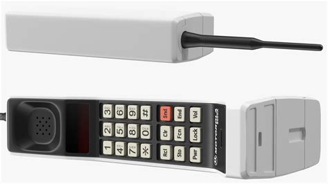 3D Motorola DynaTAC 8000X Vintage Mobile Phone model | 3D Molier ...