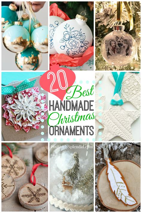 Unique Handmade Christmas Ornaments