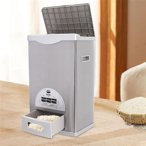 Anezdbozr 25 Lbs Rice Dispenser, Auto Rice Dispenser Rice India | Ubuy
