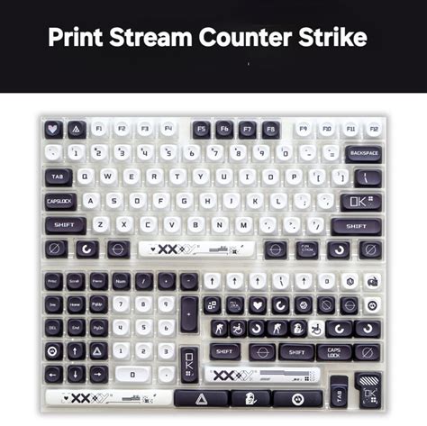 Counter Strike Print Stream MOA PBT Keycaps – CuriosityCaps