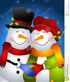 malvorlage schneemann und schneefrau umarmen schneemann paaren 2 stock abbildung malvorlage schneemann und schneefrau umarmen schneemann paaren 2 stock abbildung