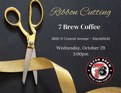 Ribbon Cutting: 7 Brew Coffee, 1600 N Central Ave, Marshfield, WI 54449 ...