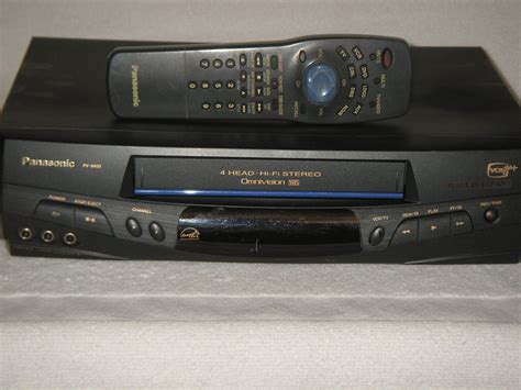 Buy PANASONIC 4 Head Hi-Fi Stereo Omnivision VHS VCR with Remote ...