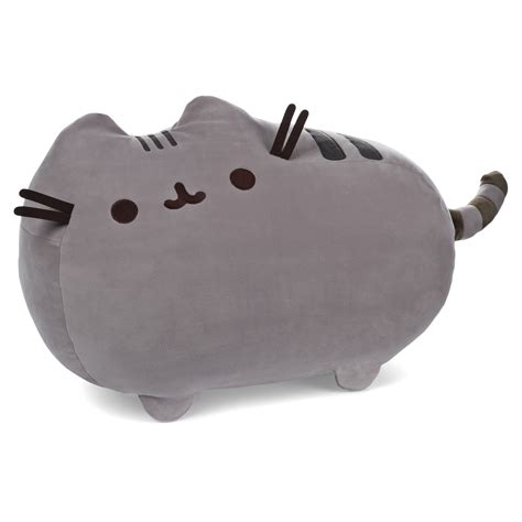 Buy GUND Pusheen Squisheen Squishy Stuffed Animal Cat Plush, Gray, 20 ...