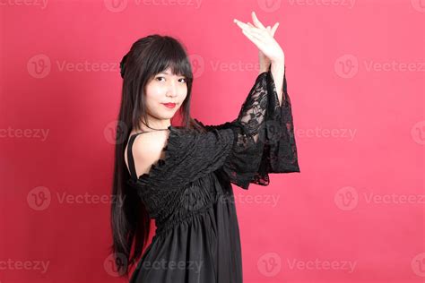 Black Gothic Girl 6015684 Stock Photo at Vecteezy