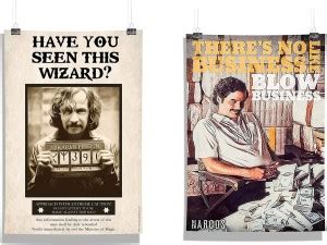 Narcos & Harry Potter- Prisoner of Azkaban, wall Decore Poster Paper ...