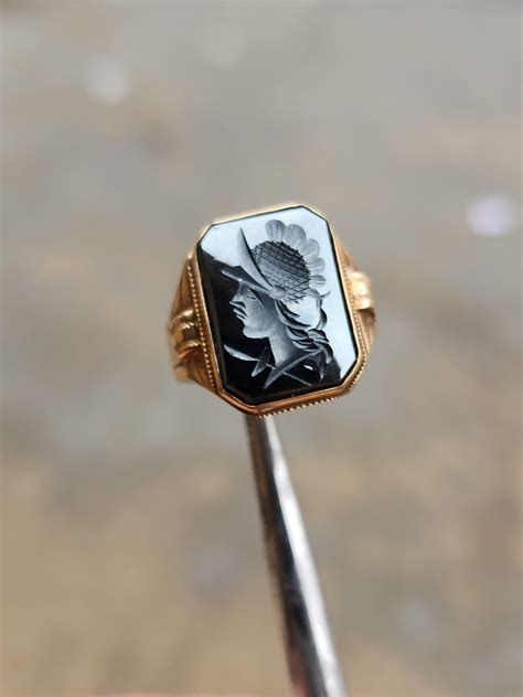 Vintage 14k Gold French Gold Ring : r/jewelry