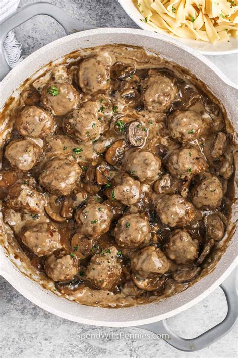 Meatball Stroganoff