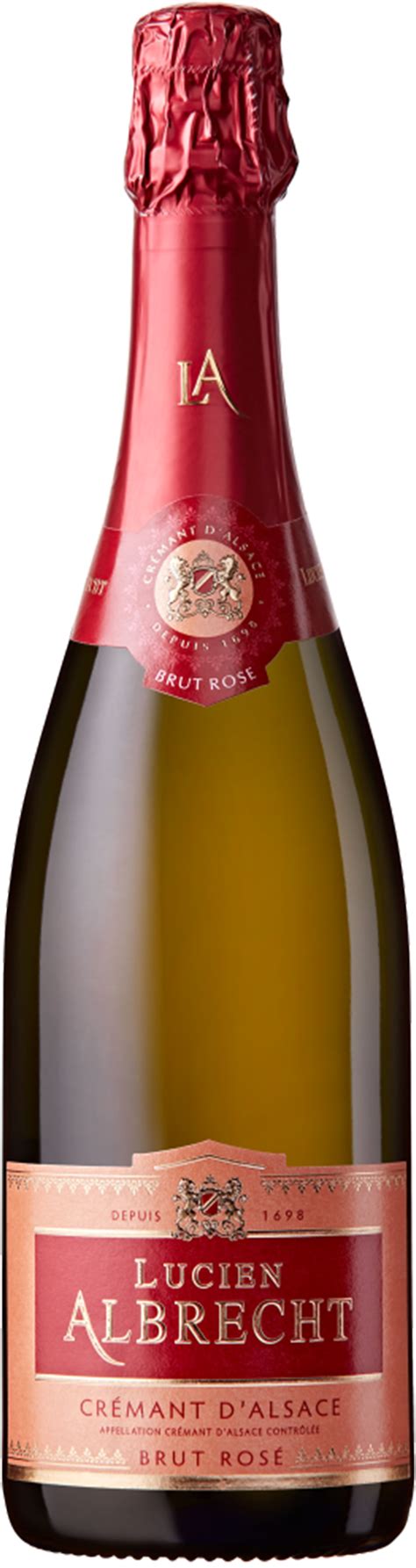 Lucien Albrecht Brut Rose Cremant d'Alsace | 750 ml Bottle