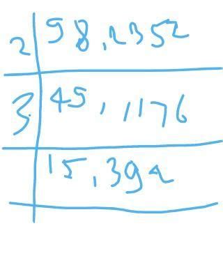 Hcf of two number is 98 and lcm is 2352. the sum of numbers may be ...