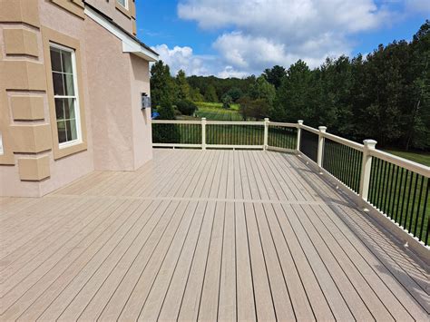 Project of the Month: French White Oak Composite Deck in Fallston ...