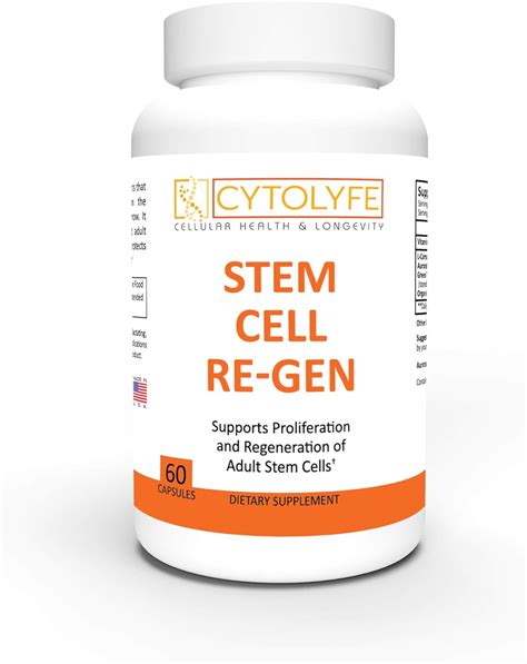 Buy CYTOLYFE Stem Cell Re-Gen | Stem Cell Nutrients | Bone Marrow ...