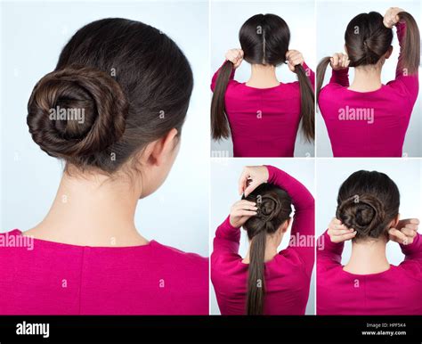 Recommendation Tips About Simple Bun Hairstyle Step By - Roadfill17