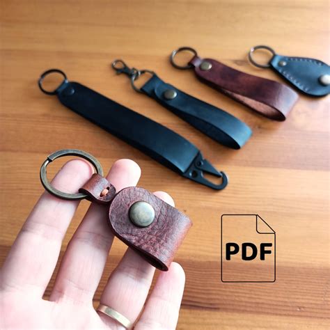 Image result for Leather Key Chain Pattern