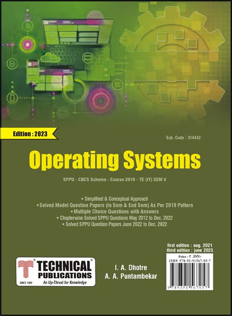 Operating Systems for SPPU 19 Course (TE - SEM V - IT- 314442 ...