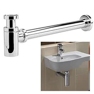 SB SMART BATH Stainless Steel Bottle Trap Set With Waste Outlet Pipe ...