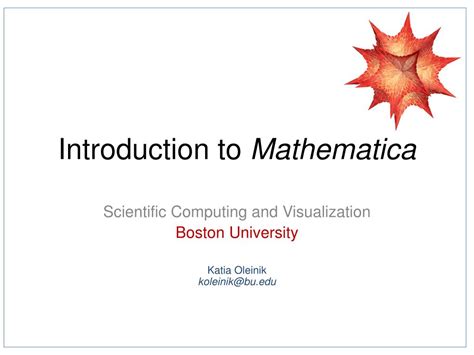 Image result for Mathematica Introduction