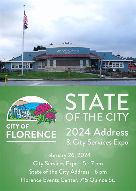 The City of Florence invites the community to attend the 2024 State of ...
