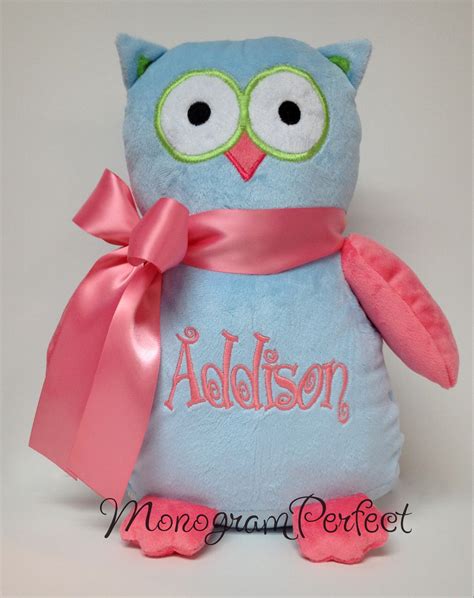 Personalized Owl Stuffed Animal — MonogramPerfect