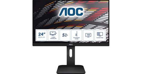 AOC 23.8-inch LED Monitor with VGA Port, HDMI Port,USB Hub, Display ...