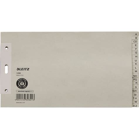 Leitz A-Z Register 24 x 14 cm | LEI1206