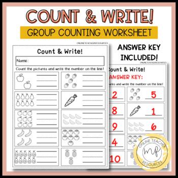 Image result for Counting Groups Worksheet