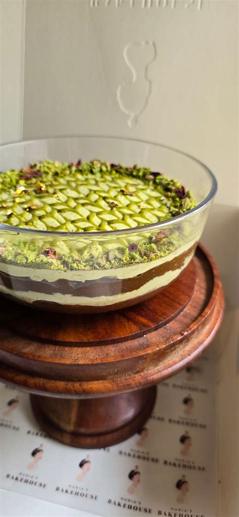 PISTACHIO MENU – Nuria's Bakehouse