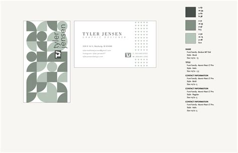 Image result for Business Card Style Guide