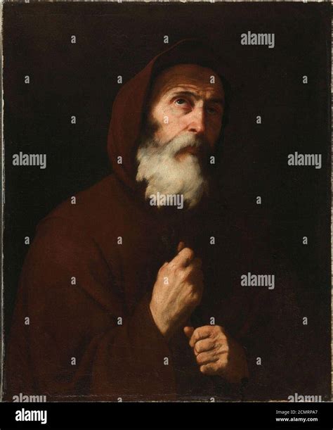 José de Ribera and Workshop - Saint Francis of Paola Stock Photo - Alamy