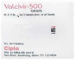 Valcivir 500 MG Tablet 3: Uses, Side Effects, Price & Substitutes