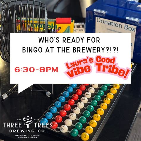 Bingo at the Brewery, 5 E. Oak St, Arcadia, FL, United States, Florida ...
