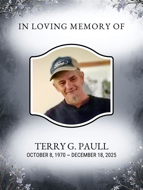 Terry G. Paull - Royer Funeral Home