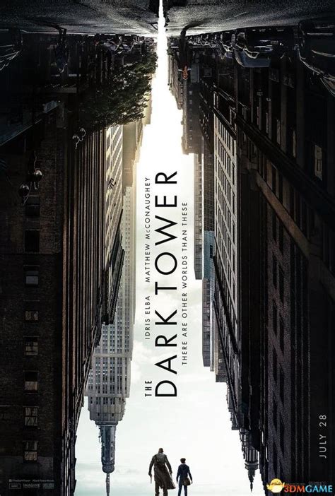 《黑暗塔》首个海报 纽约城倒置、多维世界显现_www.3dmgame.com