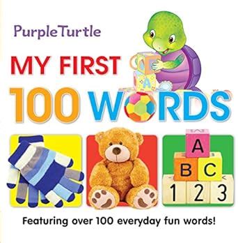 Purple Turtle - My First 100 Words (An Illustrated Word Book) eBook ...